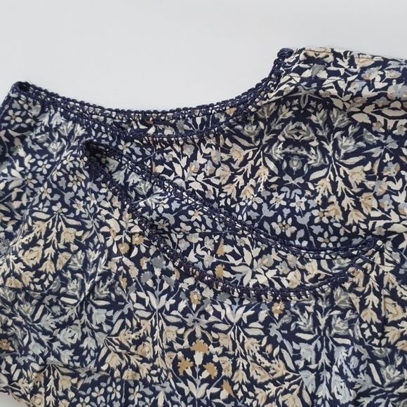 Tory Burch Silk Kaleidoscope Floral Blouse - Picture 8 of 9